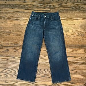 MOTHER The Mid Rise Maven Sneak Jeans